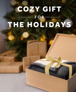 Sunbeam Royal Mink Sherpa Night Fog Heated Personal Throw / Blanket, Cozy-Warm, Adjustable Heat Settings 14 81U2H9sqn1L