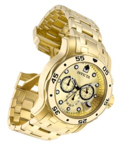 Invicta Men's Pro Diver Collection Chronograph Watch 48 mm Gold 27 81U3fh03L
