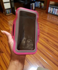 TRIBE Running Phone Holder Armband. iPhone & Galaxy Cell Phone Sports Arm Bands for Women, Men, Runners, Jogging, Walking, Exercise & Gym Workout. Fits All Smartphones. Adjustable Strap, CC/Key Pocket L: iPhone+/Pro Max/XR/XS Max/Galaxy+/Ultra/Note 20 81U4QHBEPcL