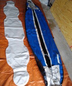 Sea Eagle 380X 12'6" Explorer Inflatable Kayak- Fishing, Touring, Camping, Exploring &White Watering-Self Bailing, Removable Skeg, Drop Stitch Floor 2 Person Pro 25 81U4laznpOL 1