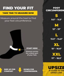 CopperJoint Arch Support for Plantar Fasciitis Relief - Ankle Compression Sleeve for Foot Pain Relief and Achilles Tendon Support - Breathable Copper Infused Nylon (Medium) Medium 26 81U4ojLNdpL