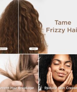 Bedsure Satin Pillowcase for Hair and Skin Queen - Silver Grey Silky Pillowcase 20x30 Inches - Set of 2 with Envelope Closure, Similar to Silk Pillow Cases, Gifts for Women Men 04 - Silver Grey Queen (20" x 30") 25 81U5APmpBfL