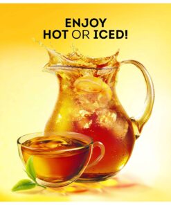 Lipton Unsweetened Black Tea Bags, Can Support Heart Health, 100 Count 100 Count (Pack of 1) 12 81U62C8GH7S