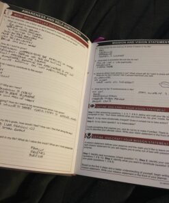 Law of Attraction Life & Goal Planner - A 30 Day Journey Creating Your Dream Life - Personal Gratitude Journal, Week Success Planner, and Stickers Purple (30-day) 42 81U6RzOlqWL