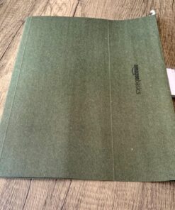 Amazon Basics Hanging File Folders, Letter Size, Standard Green, 1/5-Cut Tabs, 75 Count per box 75 Pack 35 81U6a1kG5GL