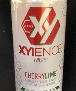 Xyience Cherry Lime Energy Drink, 16 Ounce (8 Cans)