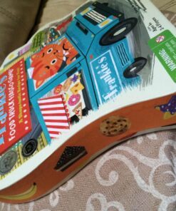 Educational Insights Frankie's Food Truck Fiasco Game, Shape Matching Award-Winning Board Game for Preschoolers & Toddlers, For 2-4 Players, Fun Family Game for Kids Ages 4+ Game Only 33 81U96lxudUL