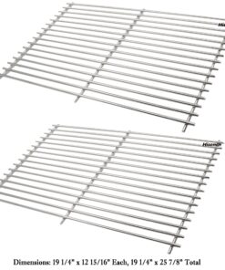 Hisencn BBQ Repair Kit Replacement for Jenn Air Gas Grill 720-0336, 7200336, 720 0336 Grill Stainless Steel Burners,Stainless Steel Heat Plates Stainless Steel Cooking Grid Grates & igniters 14 81U9ekjhYIL