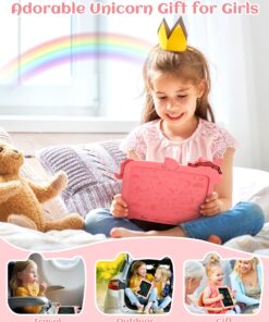 KOKODI LCD Writing Tablet, Unicorn Toys for Girls 3 4 5 6 7 8 Years Old, Colorful Toddler Doodle Board Drawing Tablet, Educational and Learning Toys, Christmas Birthday Gift for Girls Boys, Pink 16 81UAQF2OknL