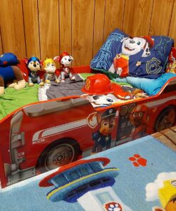 Delta Children Wood Toddler Bed - Greenguard Gold Certified, Nick Jr. PAW Patrol 60 81UAn3LFKgL
