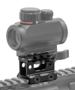 3-slot Slim Picatinny Short Riser Mount 1" High, 3 Slots, Black 25 81UB9q35RiL