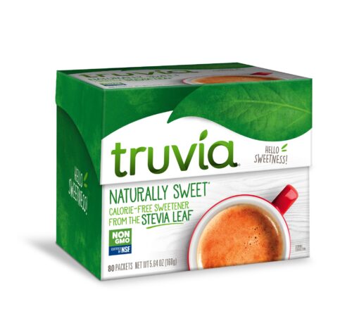 Truvia Natural Sweetener, 5.64 oz (80 ct) 2 Gram (Pack of 80)