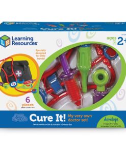 Learning Resources New Sprouts Cure It! Doctor Kit for Kids, Pretend Play Doctor Set, 6 Pieces, Ages 2+ 13 81UDbM3IlpL