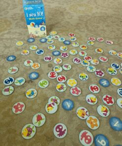 Learning Resources I Sea 10! Game, Math Games, Addition and Subtraction, Homeschool & Classroom Math Games, Educational, Includes 100 Cards, Ages 6+ 18 81UET9PomL