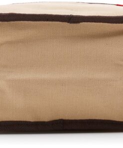 Derwent Pencil Case, Canvas Carry-All Bag Pencil Holder with Removable Shoulder Strap, Holds up to 132 Pencils and Supplies (2300671) , Brown Carry All 132 Capacity 35 81UEUrUte6L