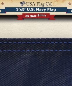 US Navy Flag by USA Flag Co. is 100% American Made: The BEST 3x5 Outdoor Armed Forces Flags, Made in the United States of America. (3 by 5 foot) 20 81UFOzIYhwL