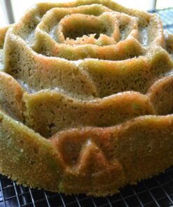 Nordic Ware Platinum Rose Cast Aluminum Bundt Pan, One size, copper 70 81UGYgoLa L