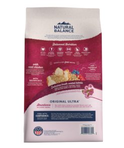 Natural Balance Original Ultra Chicken Meal & Salmon Meal Cat Food Whole Body Health Dry Food for Kittens to Adult Cats 15-lb. Bag Chicken Meal & Salmon Meal Formula 15 Pound (Pack of 1) 17 81UHAwQO3UL 3