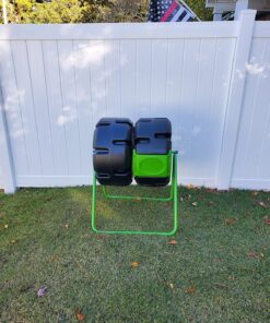 FCMP Outdoor HOTFROG Dual Body Tumbling Composter (37-Gallon) 41 81UIHaM2b6L