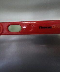 ThermoPro TP03 Digital Meat Thermometer for Cooking Kitchen Food Candy Instant Read LCD Thermometer with Backlight and Magnet for Oil Deep Fry BBQ Grill Smoker Thermometer Bright Red 47 81UIM1SA9EL