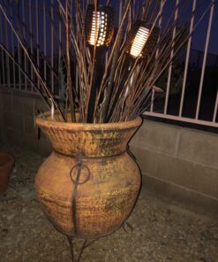 Aityvert Upgraded Larger Solar Torch Lights, Waterproof Outdoor Dancing Flames Lights, Flickering Flames Garden Lights, Landscape Decoration Pathway Patio Lights 43" 96 LED (2 Pack) Pack of 2 30 81UJxgEiyJL