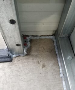 Universal Garage Door Threshold Seal, DIY Garage Door Weather Stripping, Weatherproof Floor Buffer Bottom Rubber Strip Replacement, Not Include Sealant/Adhesive (20 Ft, Black) 20Ft 20 81ULcY3M3OL