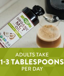 Nature's Way MCT Oil, Brain and Body Fuel from Coconuts*; Keto and Paleo Certified, Organic, Gluten Free, Non-GMO Project Verified, 16 Fl. Oz. Coconut 16 Fl Oz (Pack of 1) 22 81ULxFAzVqL