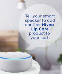 NIVEA Dewy Lip Care with Hyaluronic Acid, Lip Balm Leaves Visibly Less Noticeable Lip Lines and No Waxy Feel, 0.18 Oz, Pack of 4 31 81UMkCbJYUL