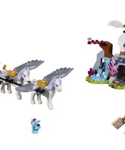 LEGO Elves 41077 Aira's Pegasus Sleigh Building Kit 16 81UPHvioplL