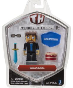 Alternative view of Tube Heroes Ssundee Figure with Accessories