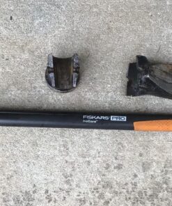 Fiskars IsoCore 8lb. Wood Splitting Maul - 36" Shock Control SoftGrip Handle - Wood Splitter Tool and Maul for Splitting Wedge - Black/Orange Pro IsoCore 8lb Maul 32 81UPOMbPb7L