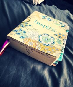 Alternative view of Tyndale NLT Inspire Bible (Softcover, Aquamarine): Journaling Bible with Over 400 Illustrations to Color, Coloring Bible with Creative Journal Space - Religious Gift that Inspires Connection with God Paperback