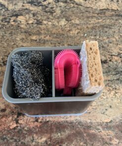 OXO Stainless Steel Good Grips Sinkware Caddy, One Size 57 81URTBnt8cL