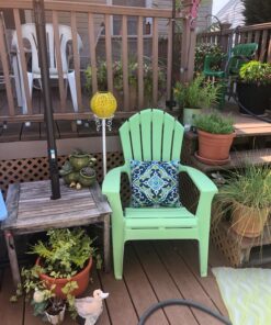 Homeimpro Solar Big Lantern Hanging Garden Outdoor Waterproof Decorative Lights Metal Table Lamp for Patio, Yard, Christmas Gift, 2023 New Updated Bottom Pattern (1Pack, Teal Blue) 47 81URmVoNEDL