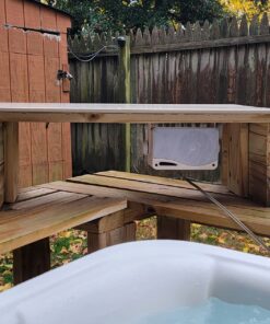 Pyle 3-Way Weatherproof Outdoor Speaker Set - 3.5 Inch 200W Pair of Marine Grade Mount Speakers - in a Heavy Duty ABS Enclosure Grill - Home, Boat, Poolside, Patio, Indoor Outdoor Use -PLMR24 (White) Standard Packaging 40 81URoCAeL