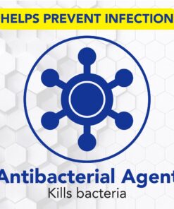 All Health Antibacterial Sheer Adhesive Pad Bandages, 3 in x 4 in, 30 ct | Helps Prevent Infection, Extra Large Comfortable Protection for First Aid and Wound Care 30 Count (Pack of 1) 27 81US8XUZTBL