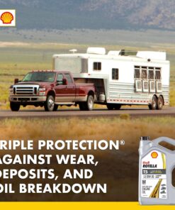 Shell Rotella T5 Synthetic Blend 10W-30 Diesel Engine Oil (1-Gallon, Single Pack) 1-Pack 1 Gallon 14 81USR2UzSmL