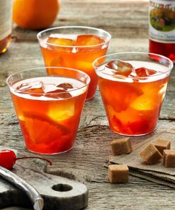 Alternative view of Party Essentials 9 oz Disposable Party Cups, Old Fashioned Tumblers, Cocktail Wine Glasses for Home, Picnic, Wedding, Birthday, 100 Count (Pack of 1), Clear, Hard Plastic 100 Count (Pack of 1)