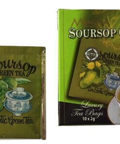 Mlesna Pure Ceylon Foil Envelope Green Tea Selection, Jasmine, Soursop, Mint and Green Tea - 40 Count 13 81UV5L8YXLL