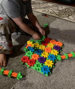 Learning Resources Gears! Gears! Gears! Super Building Toy Set, STEM Toys, Construction Toys, Gears for Kids, 150 Pieces, Ages 3+ Mini 33 81UX0nDq9NL