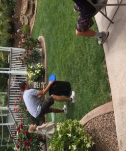 Kan Jam Disc Toss Game - American Made Outdoor Game for The Backyard, Beach, Park, Tailgates - Original, Illuminate, Pro, Travel Edition, and Carry Bag Only The OG 51 81UXO9UxwDL