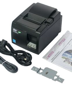 Star Micronics TSP 143IIU Receipt Printer Productivity Bundle – Easy to Use – USB Printer – Dark Gray – Compatible with Square Stand – Includes Four (4) Rolls of Receipt Paper 5 81UYsxMj5dL