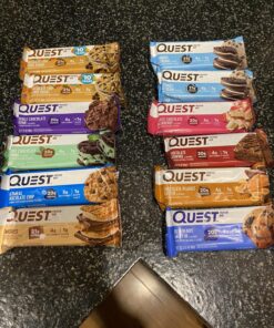 Quest Nutrition Ultimate Variety Pack Protein Bars, High Protein, Low Carb, Gluten Free, Keto Friendly, 12 Count 24 81UZ23FVN0L