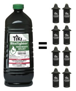 TIKI Brand BiteFighter Mosquito Repellent Torch Fuel for Outdoors, 100 oz, 1216155 19 81UZAr JhXL