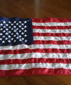 TAYLOR MADE PRODUCTS Sewn American Flag for Boats, 12" x 18", Marine-Grade Nylon, Fade Resistant, Brass Grommets, Embroidered Stars and Stripes, Flag only - 2020109194 38 81UbERLhHsL