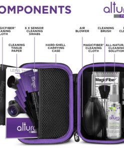Alternative view of Altura Photo Professional Camera Cleaning Kit APS-C DSLR & Mirrorless Cameras - Camera Lens Cleaner w/Sensor Cleaning Swabs & Case, Works as Camera Lens Cleaning Kit, Camera Cleaner, Sensor Cleaner