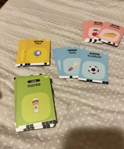 KOKODI Toddler Toys - Talking Flash Cards for Boys 2 3 4 5 Year Old Birthday Gifts, Autism Speech Therapy Toys for Autistic Children, Learning Toys with 224 Sight Words for Kids, Montessori Toys 224 Words Blue 25 81UbIGzm4hL