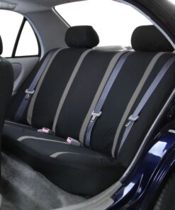 FH Group Automotive Seat Covers Trendy Corduroy Bucket Full Set with Gift- Universal Fit for Cars Trucks and SUVs (Black/Gray) FB032115 26 81Uc4TBkPrL