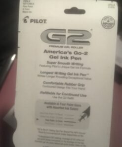 Pilot, G2 Premium Gel Roller Pens, Fine Point 0.7 mm, Black, Pack of 5 1 38 81UdDPI0OkL