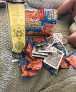 Emergen-C Immune+ Triple Action Immune Support Powder, BetaVia (R), 1000mg Vitamin C, B Vitamins, Vitamin D and Antioxidants, Super Orange – 30 Count 0.33 Ounce (Pack of 30) 38 81Ug rGEJvL